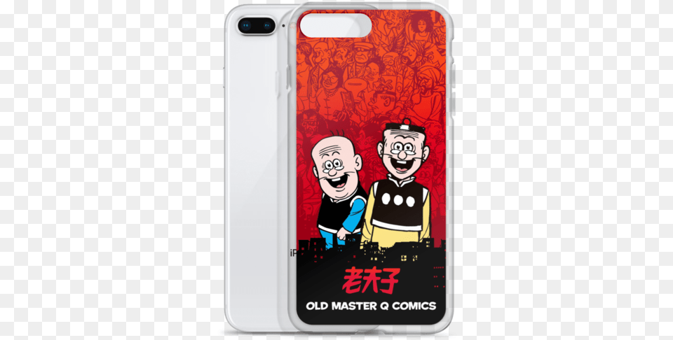 Old Master Q City Mobile Phone Case, Electronics, Mobile Phone, Baby, Person Png Image