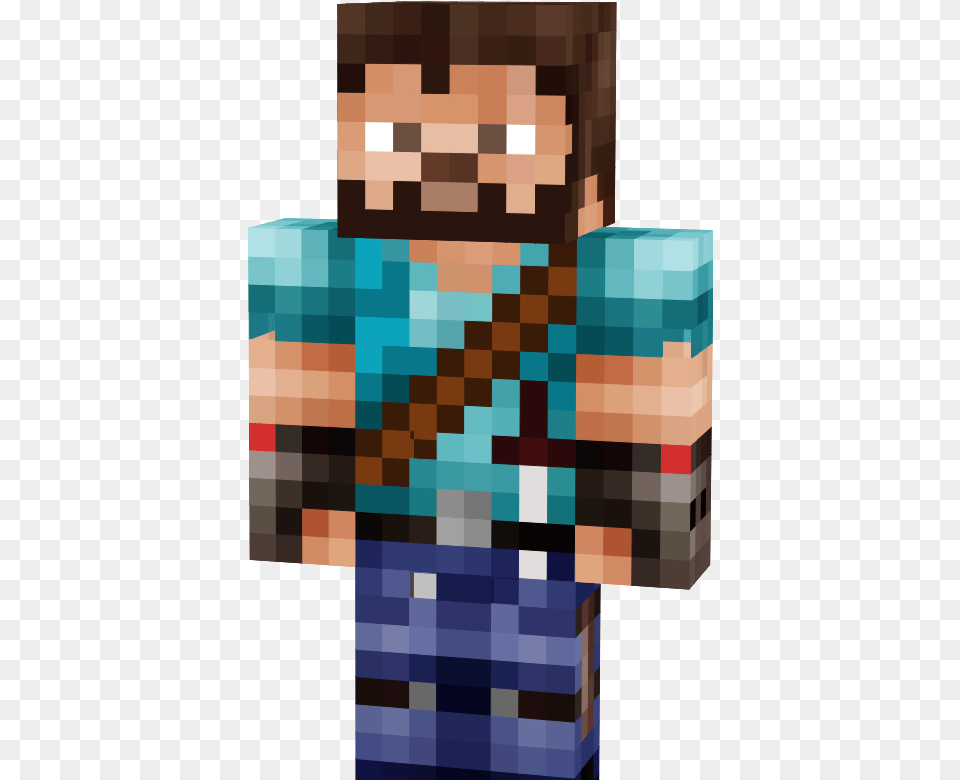 Old Minecraft Steve Skin, Chess, Game, Art, Collage Png