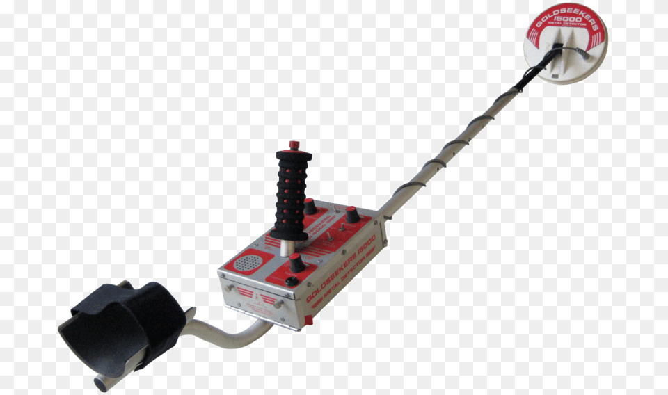 Old Minelab Goldseekers Metal Detector, Adapter, Electronics, Smoke Pipe Png Image