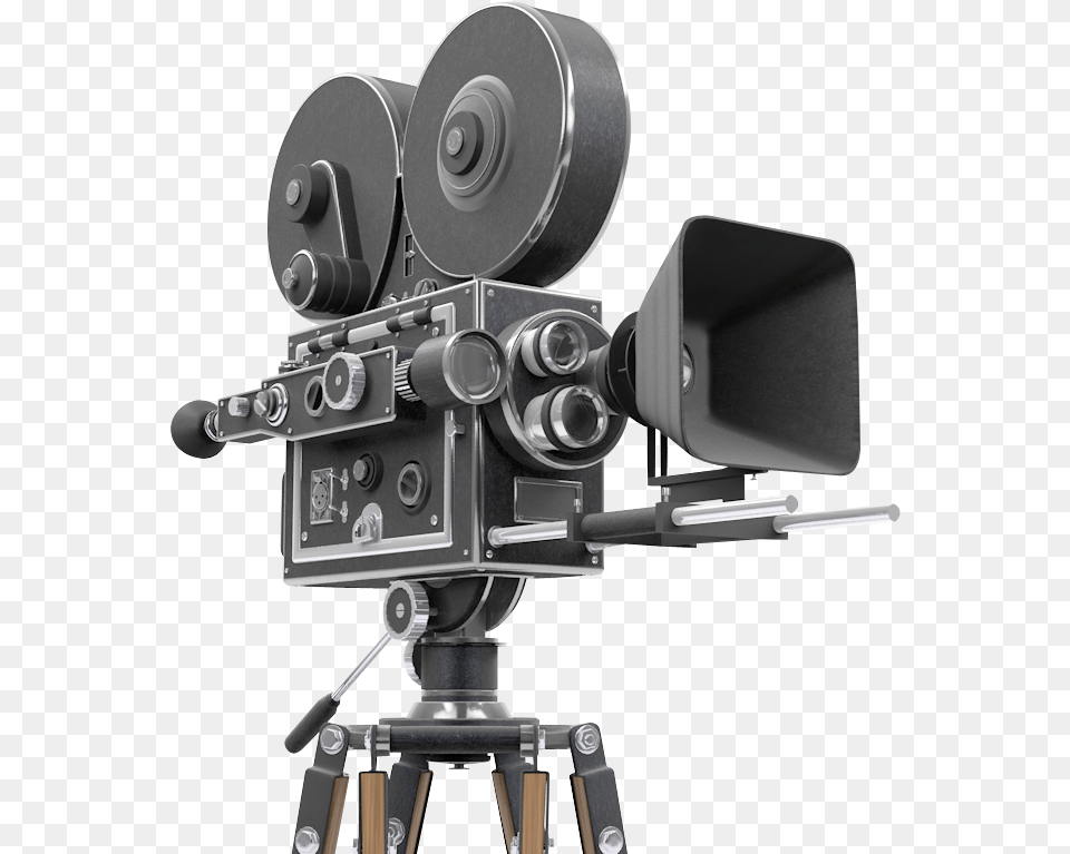 Old Movie Camera, Electronics, Video Camera, Tripod Png