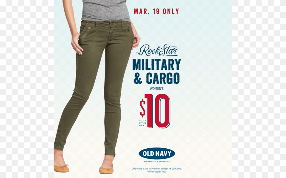 Old Navy Official On Twitter Old Navy, Clothing, Pants, Adult, Female Free Png Download
