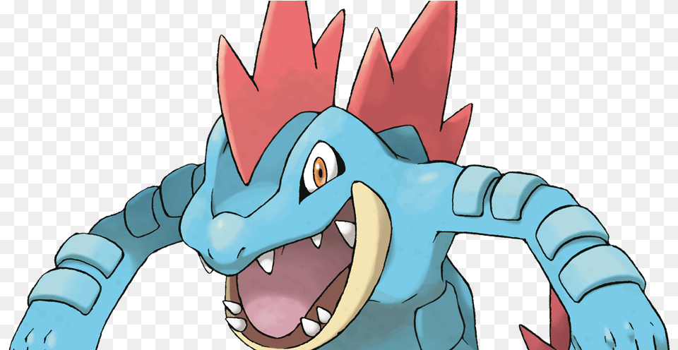 Old Neko A Look Into Video Games Feraligatr Pokemon Feraligatr, Baby, Person, Cartoon Free Transparent Png