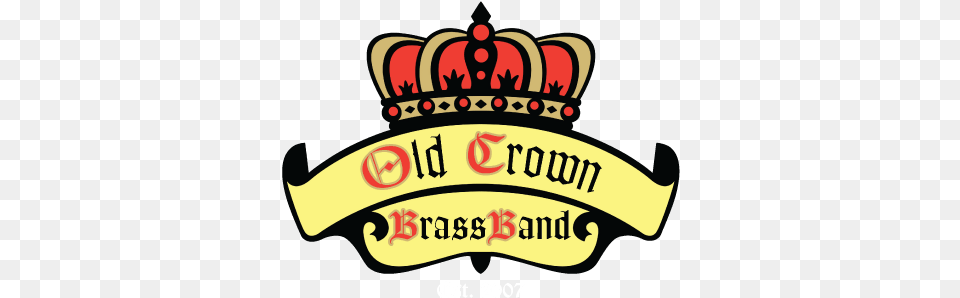 Old Old Crown Brass Band Logo, Dynamite, Weapon, Badge, Symbol Free Png