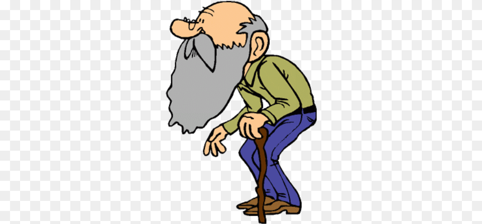 Old Old Man Clip Art, Person, Stick Free Png