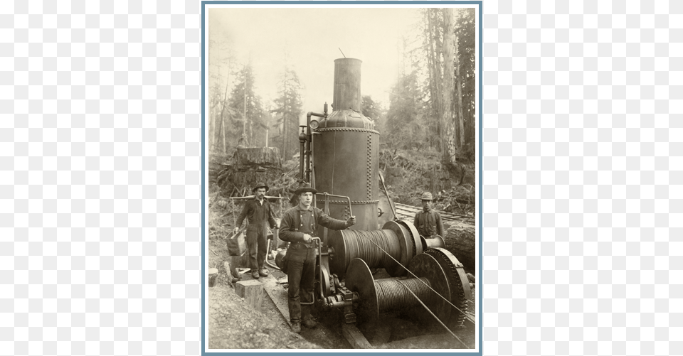 Old Oregon Logging, Male, Adult, Person, Motor Free Png