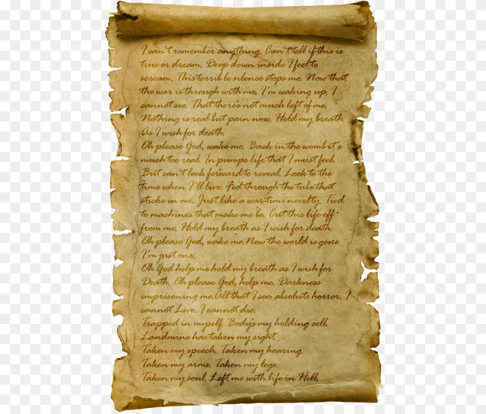 Old Paper Scroll Download Old Parchment Paper, Text, Book, Publication, Page Free Transparent Png