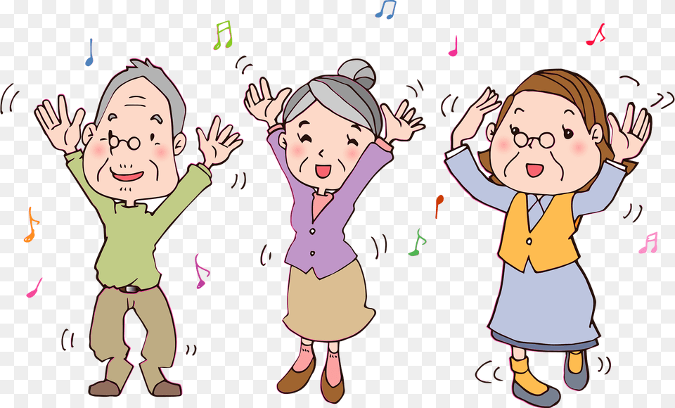 Old People Are Dancing Clipart, Baby, Person, Face, Head Png