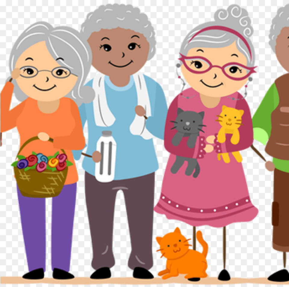 Old People Clipart Old People Clip Art And Information Senior Citizen Clip Art, Person, Baby, Male, Boy Png