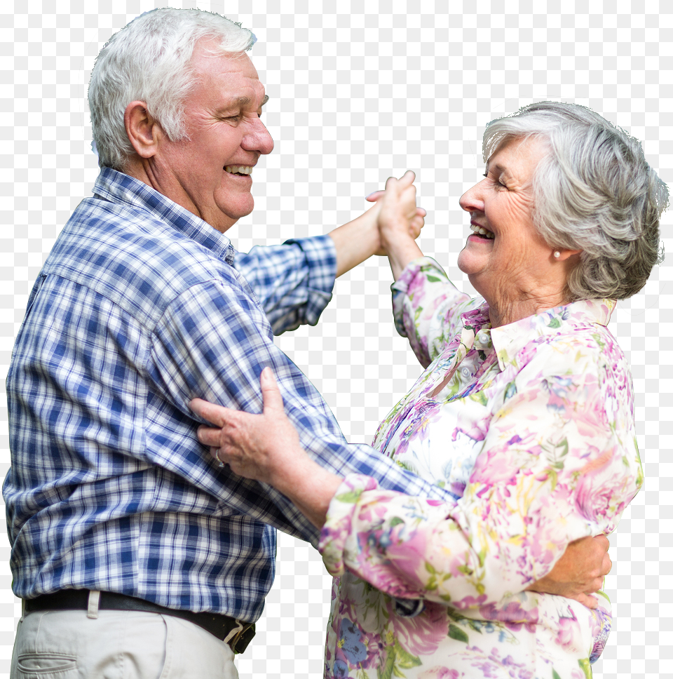 Old People Dancing Transparent Old Couple Dancing Stock, Body Part, Person, Finger, Hand Free Png Download