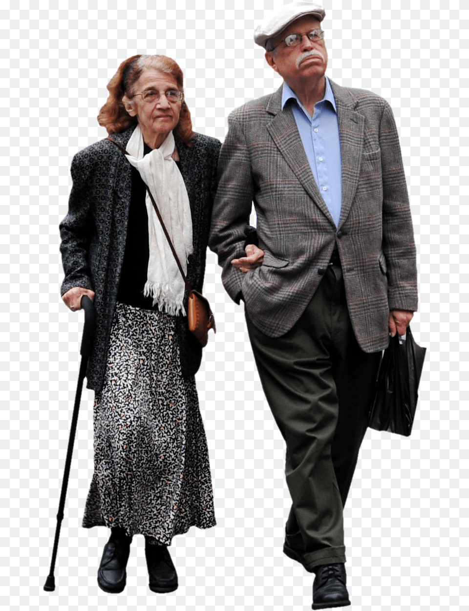 Old People Old People, Accessories, Jacket, Lady, Coat Free Png Download