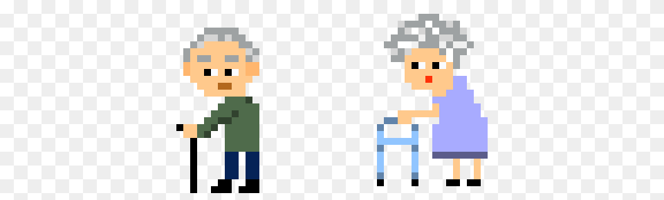 Old People Pixel Art Maker Free Png Download