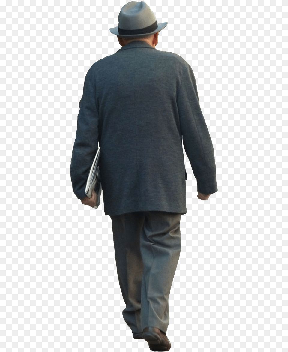 Old People Walking, Suit, Hat, Formal Wear, Coat Png