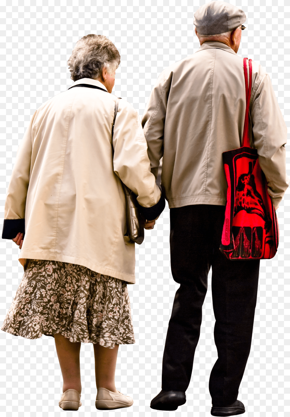 Old People Walking, Accessories, Person, Long Sleeve, Sleeve Free Transparent Png