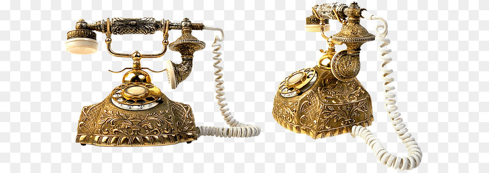 Old Phone Bronze, Electronics, Dial Telephone, Accessories Free Transparent Png