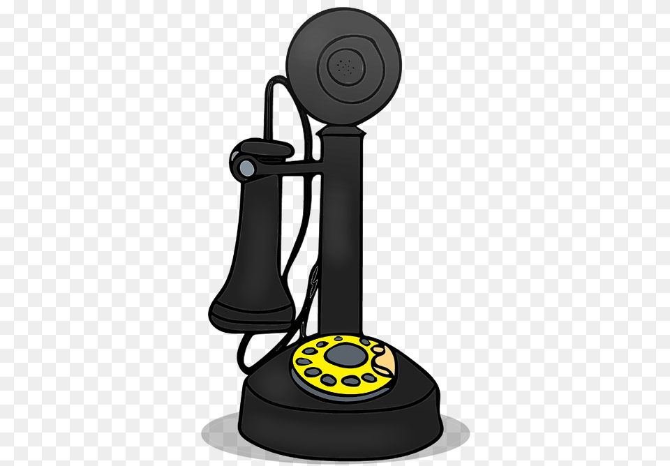 Old Phone Communication Retro Image On Pixabay Clip Art, Electronics, Dial Telephone Free Png Download