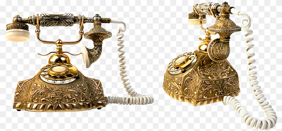 Old Phone Link Photo On Pixabay, Bronze, Electronics, Dial Telephone, Smoke Pipe Free Transparent Png