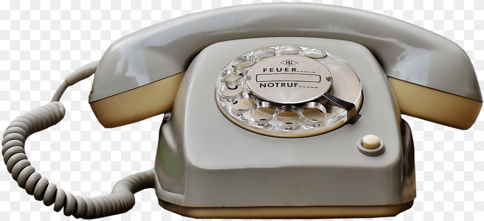 Old Phone Old Phone Transparent Background, Electronics, Dial Telephone Free Png