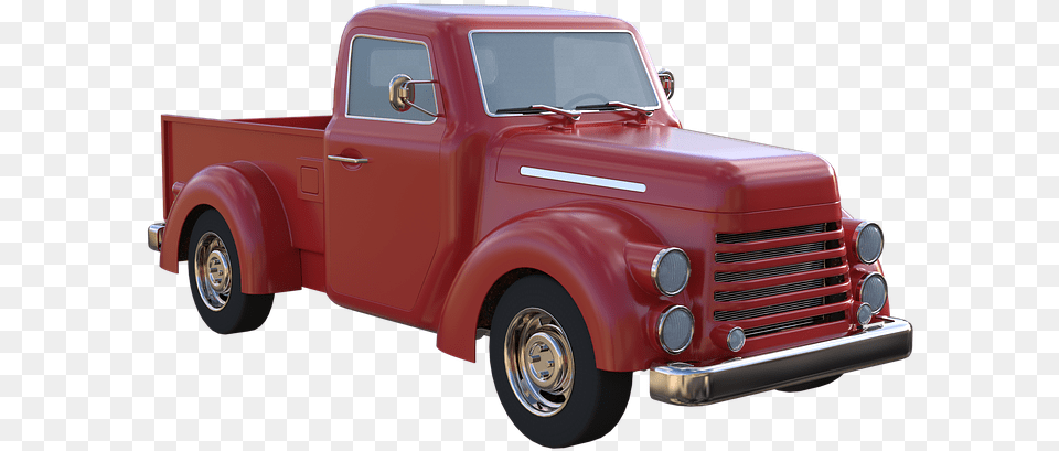 Old Pickup Truck, Pickup Truck, Transportation, Vehicle Png