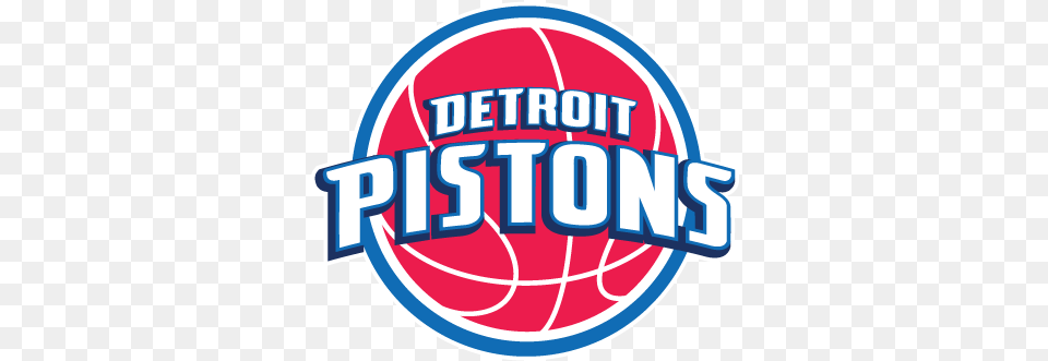 Old Pistons Detroit Logo Basketball Detroit Pistons Logo, Badge, Symbol, Dynamite, Weapon Png