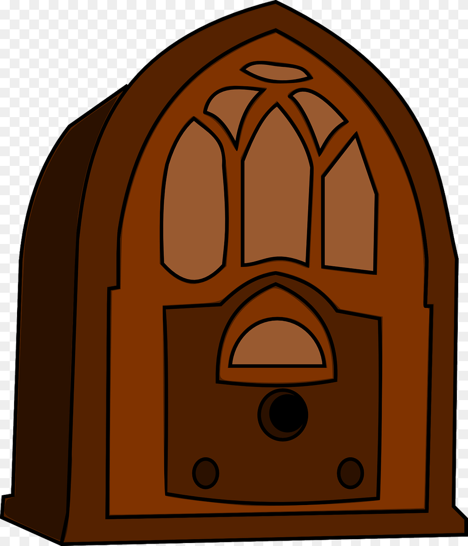 Old Radio Clip Art, Arch, Architecture, Electronics Png
