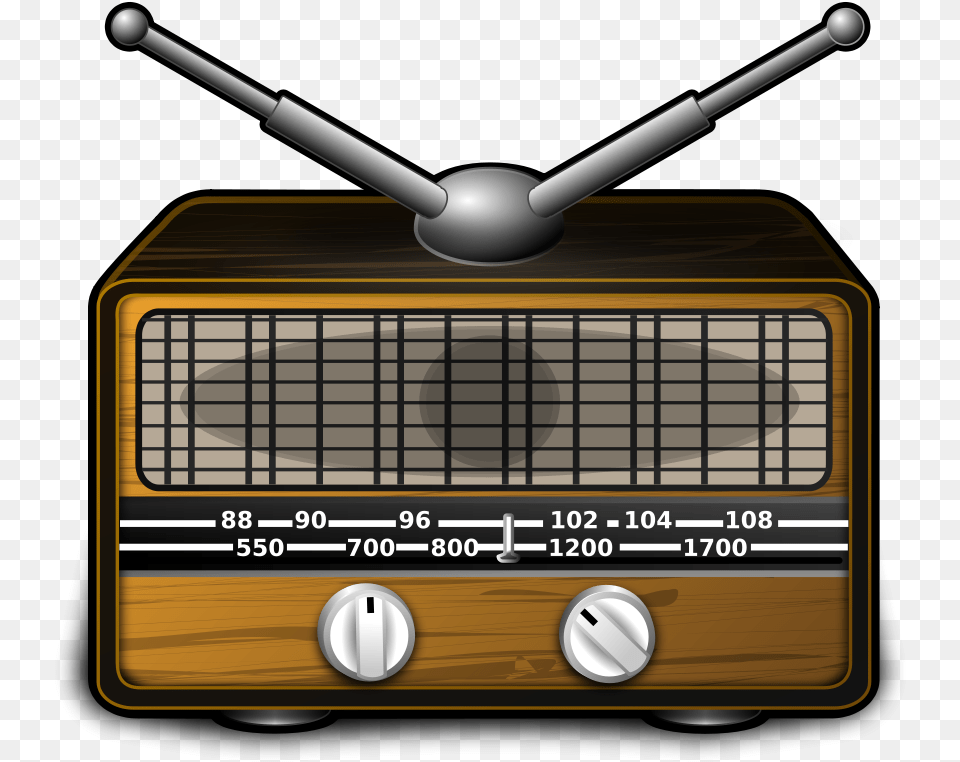 Old Radio Clipart, Electronics, Mace Club, Weapon Free Png Download