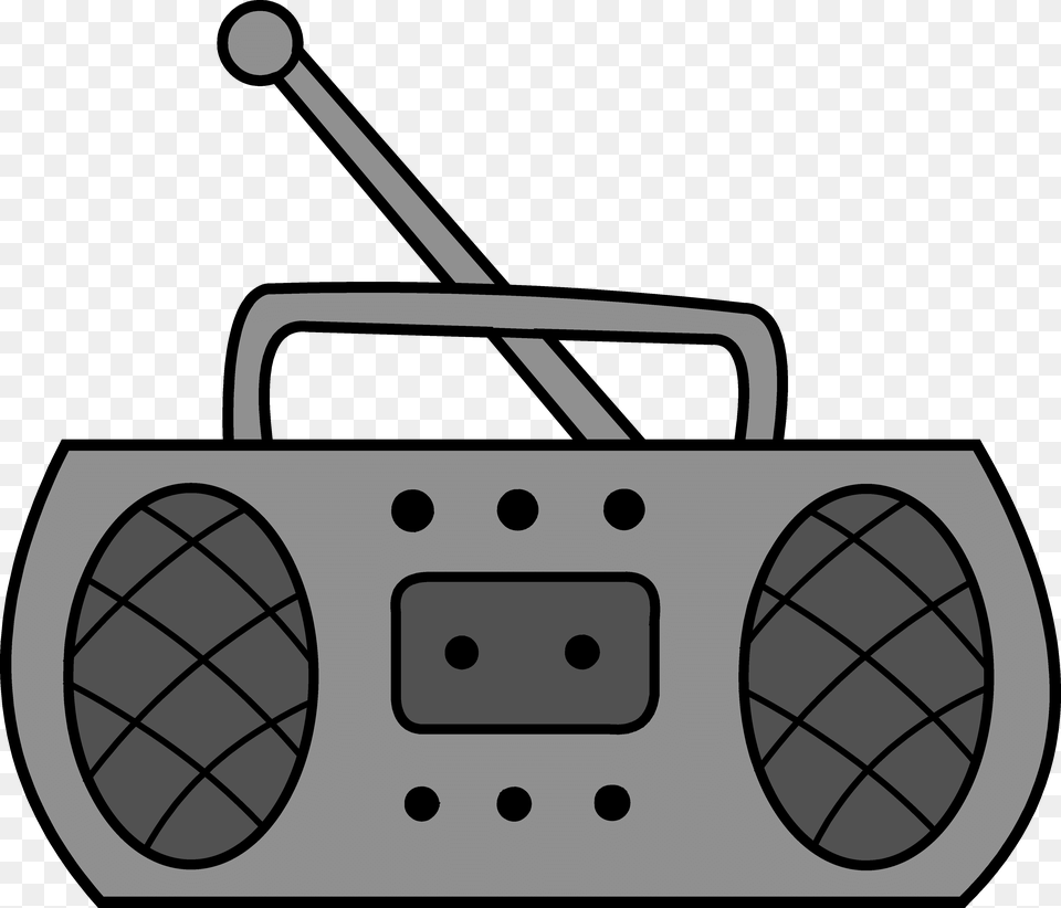 Old Radio Cliparts, Electronics Free Png
