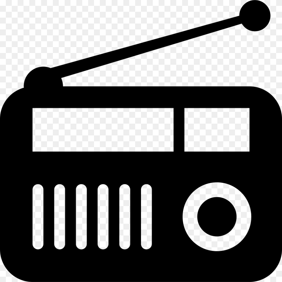 Old Radio Icon, Electronics, Mace Club, Weapon Free Transparent Png