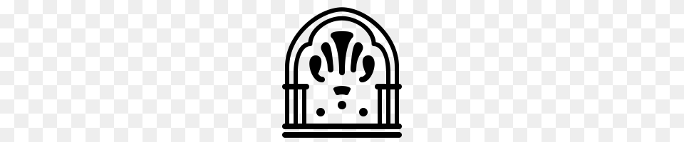 Old Radio Icons Noun Project, Gray Png Image