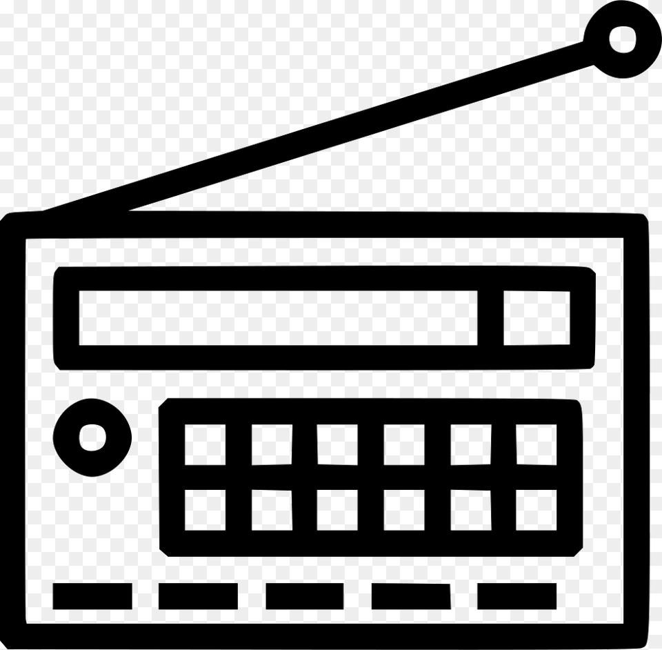 Old Radio Vintage Player Vintage Radio Radio Icon Transparent, Electronics Free Png Download