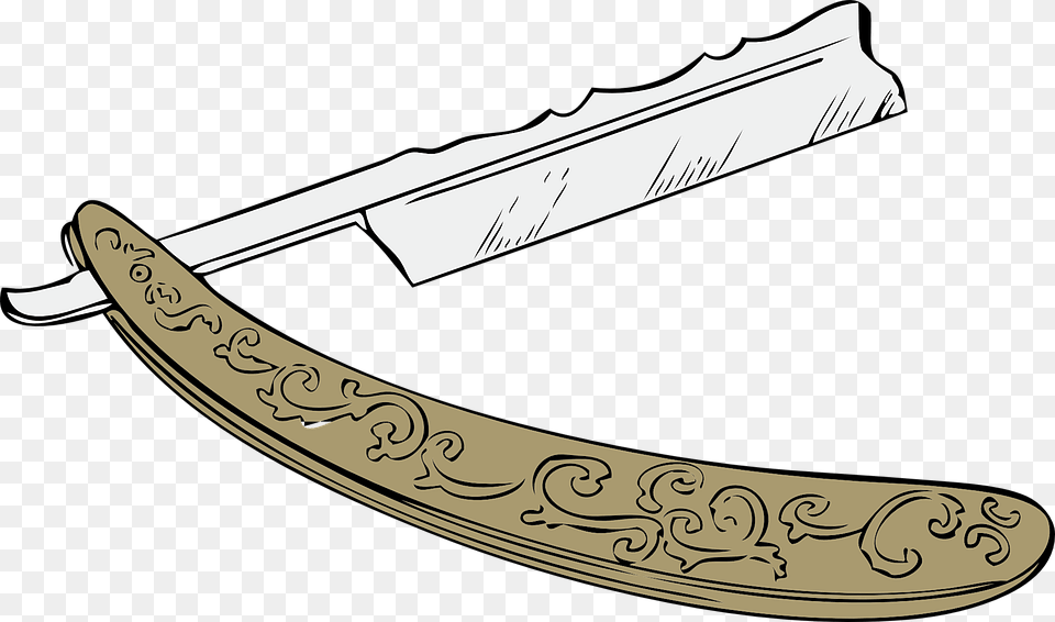 Old Razor Clipart, Blade, Weapon Free Transparent Png