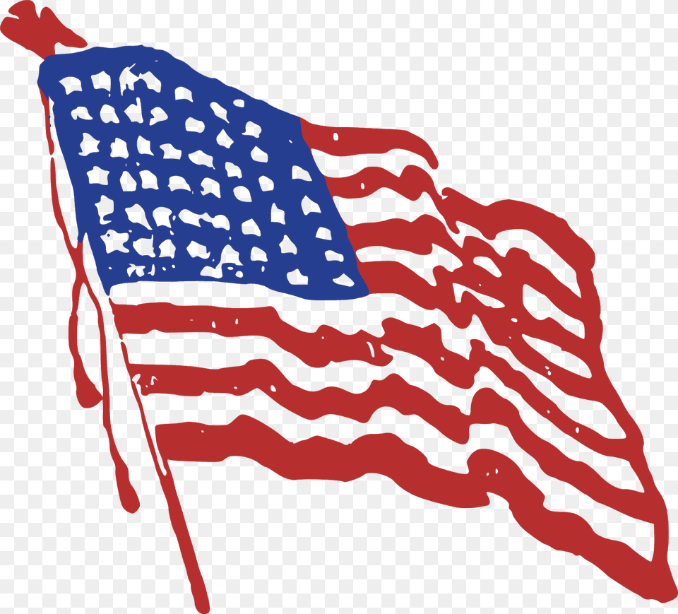 Old Red White And Blue, American Flag, Flag Free Png