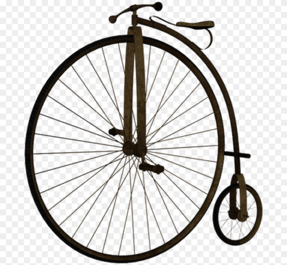 Old Retro Rusty Vintage Bicycle Steampunkfreetoedit Bike Wheel, Machine, Spoke Png