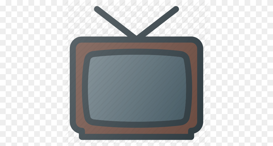 Old Retro Television Tv Vintage Icon, Computer Hardware, Electronics, Hardware, Monitor Png