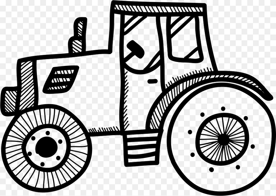 Old Rural Truck Vehicle, Wheel, Machine, Tool, Plant Png Image