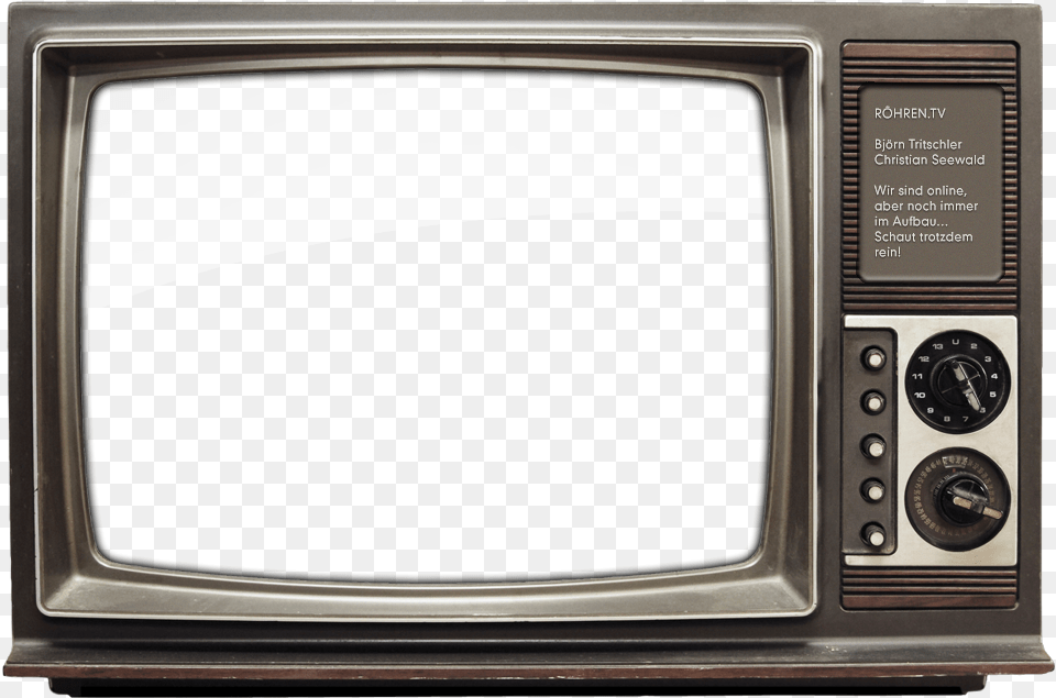 Old School Box Tv, Screen, Monitor, Hardware, Electronics Free Transparent Png