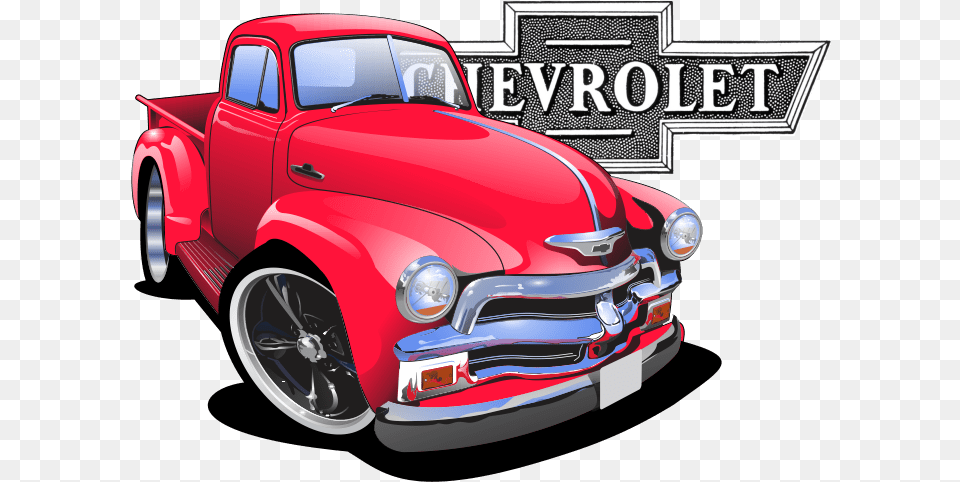 Old School Car Cartoon Drawing Cartoon Muscle Car Drawings, Pickup Truck, Transportation, Truck, Vehicle Free Transparent Png