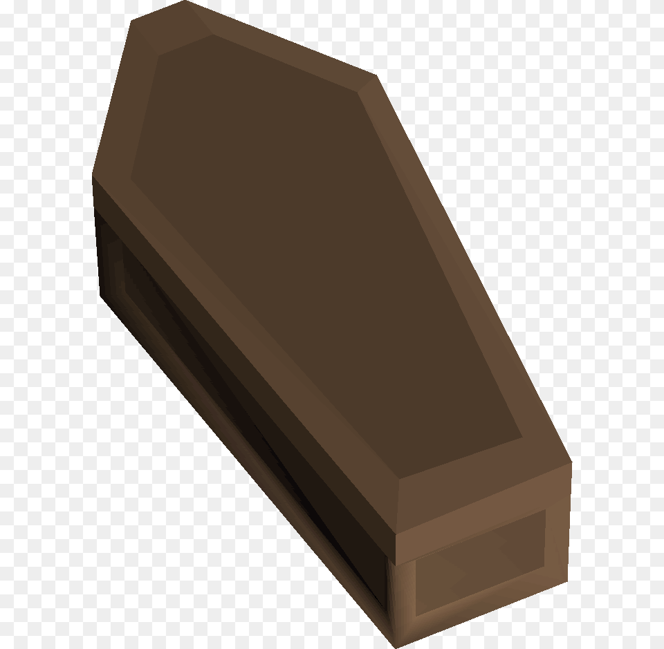 Old School Coffin, Wedge Png