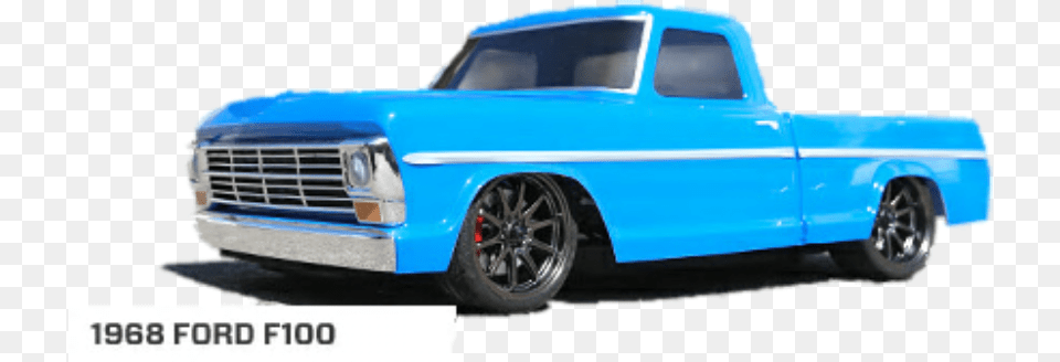 Old School Flavor Vaterra 1968 Ford F 100 Pick Up Truck V100 S 110 Rtr, Pickup Truck, Transportation, Vehicle, Machine Png Image