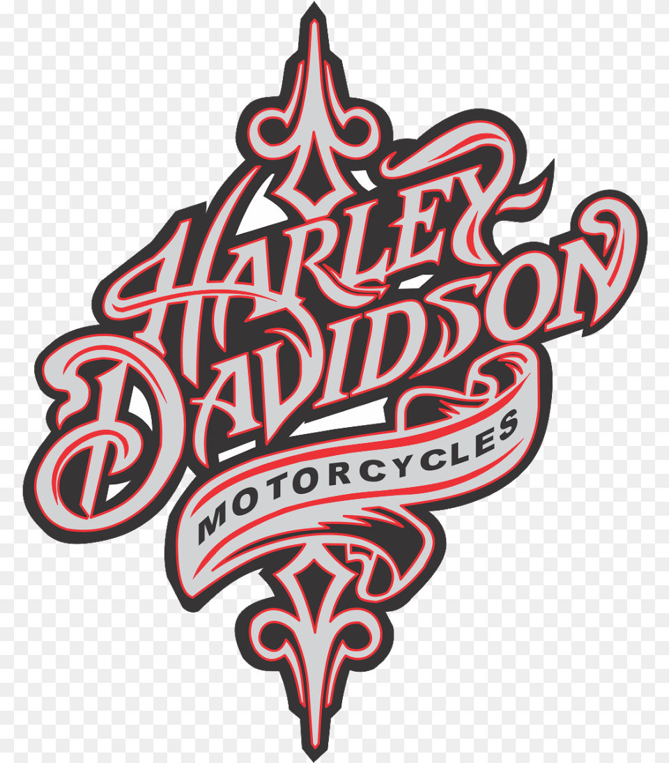 Old School Harley Davidson Logo, Dynamite, Sticker, Weapon, Text Free Transparent Png