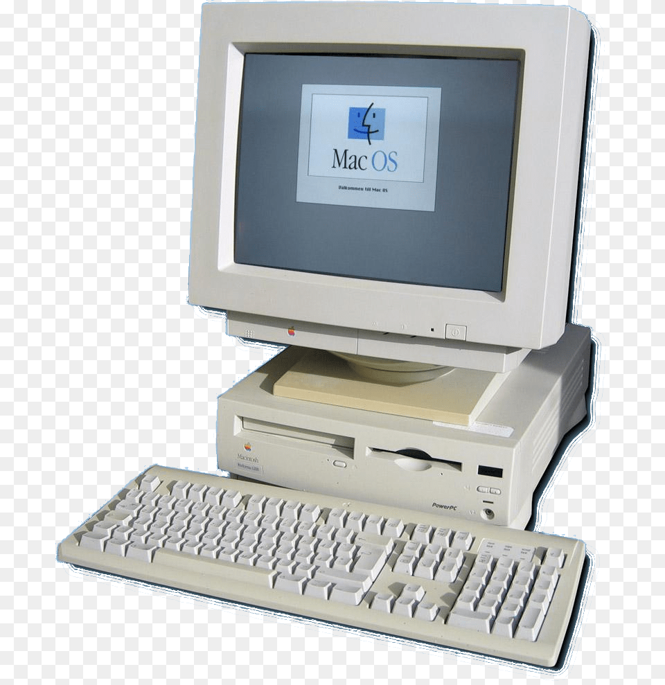 Old School Mac, Computer, Computer Hardware, Computer Keyboard, Electronics Free Png Download