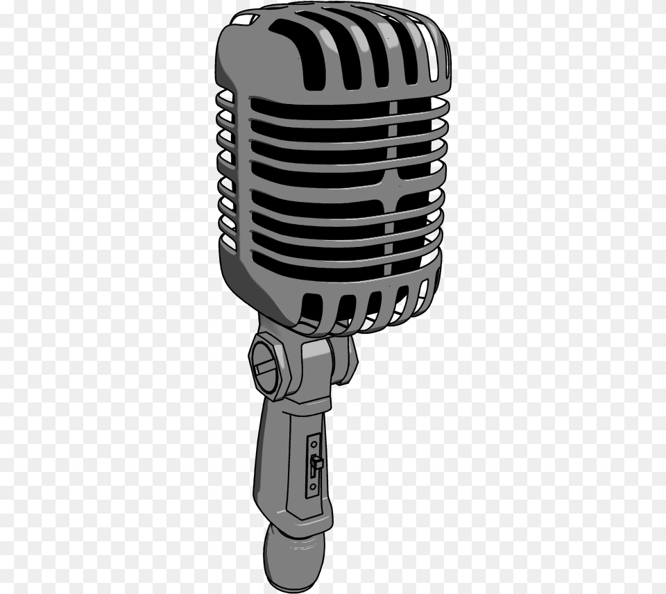 Old School Mic, Electrical Device, Microphone, Person Png
