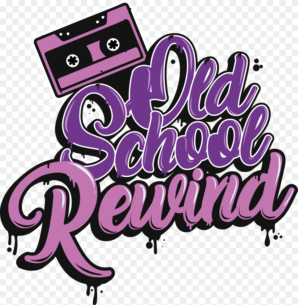Old School Rewind, Purple, Dynamite, Weapon, Text Free Transparent Png