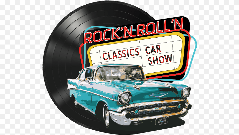 Old School Rock N Roll Car, Photography, Advertisement, Vehicle, Transportation Free Png