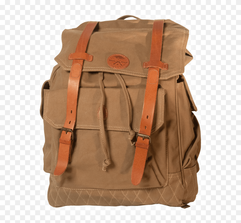 Old School Rucksack, Bag, Backpack, Canvas Free Png Download