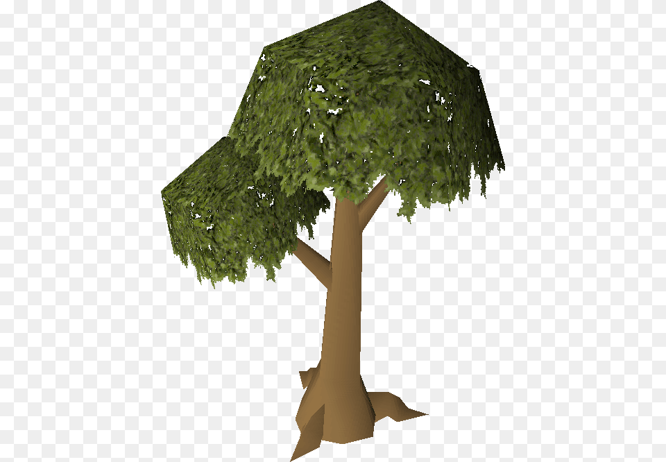 Old School Runescape Tree, Plant, Tree Trunk, Vegetation, Green Free Png Download