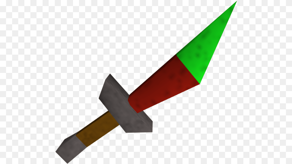 Old School Runescape Weapons Runescape Poison Dragon Dagger, Blade, Knife, Weapon Free Transparent Png