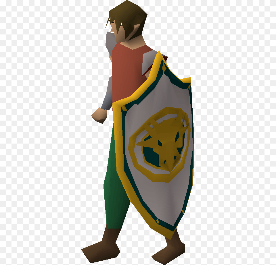 Old School Runescape Wiki Bandos Shield Osrs, Armor, Adult, Male, Man Png