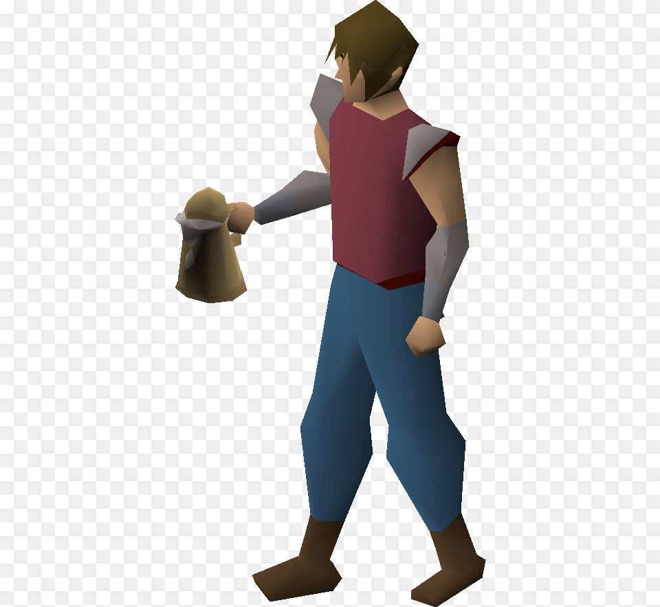 Old School Runescape Wiki Osrs Black Defender, Clothing, Pants, Adult, Female Free Png Download