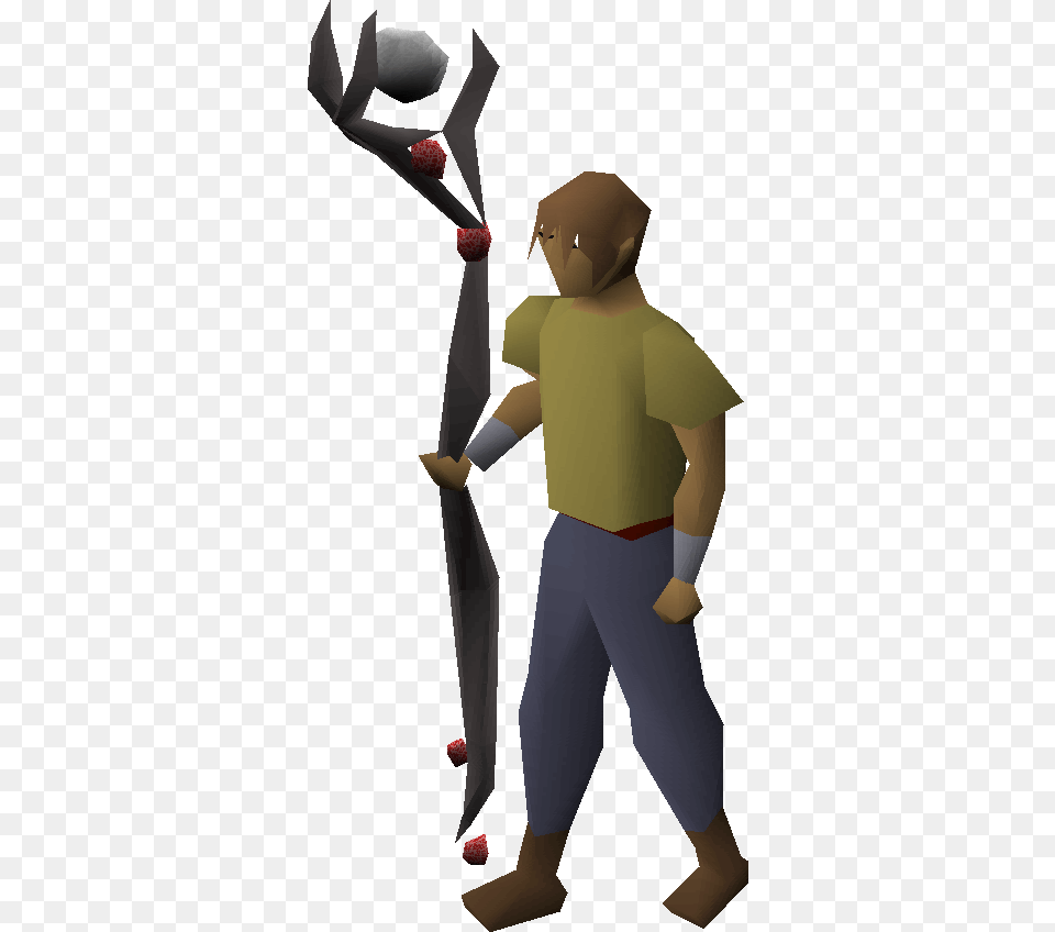 Old School Runescape Wiki Osrs Lava Staff Upgrade, Sword, Weapon, Person, Accessories Png