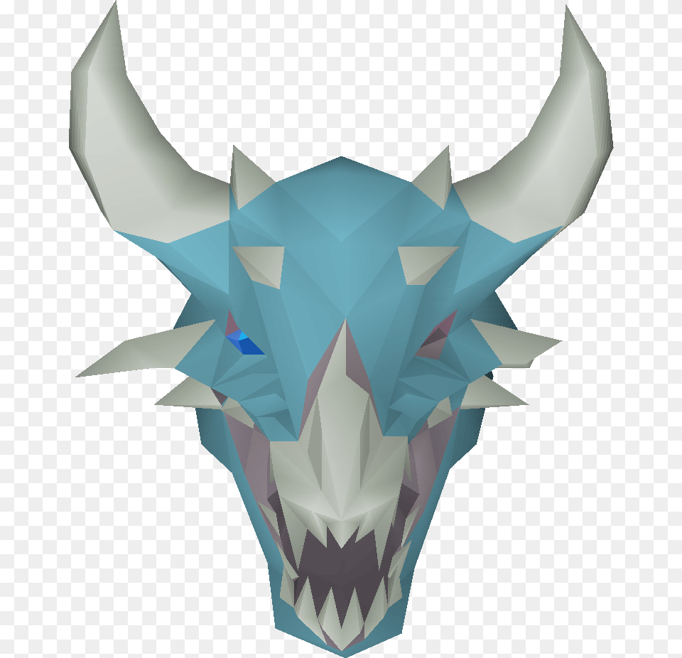 Old School Runescape Wiki Osrs Vorkath Head, Art, Person, Accessories, Paper Free Png Download